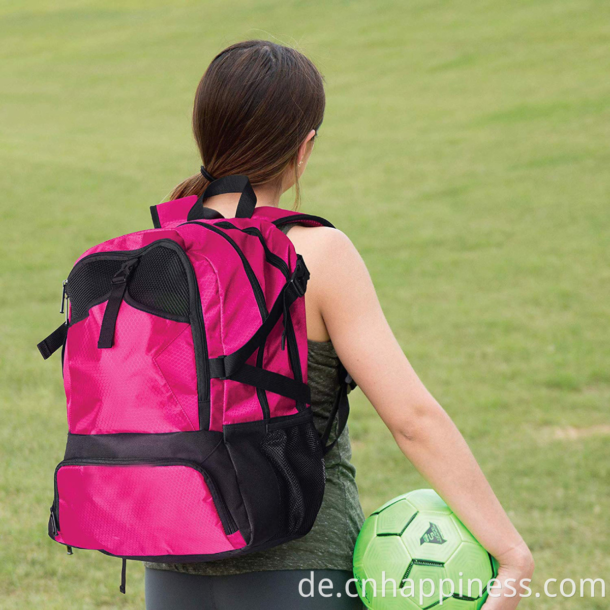 ODM/OEM Multifunktionaler Wasserwiderstand Sport Fußballteam Bag Carrier Schuhe Kasse Rucksack für mit benutzerdefiniertem Logo